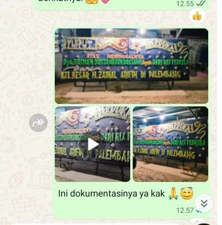 Pengiriman Papan Bunga Duka Poris Plawad