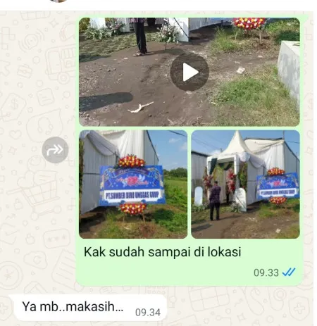 Pengiriman Karangan Bunga Poris Plawad