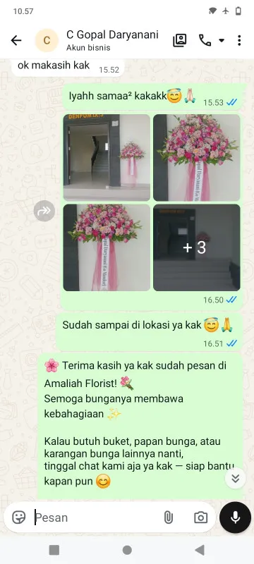 Pengiriman Karangan Bunga Poris Plawad