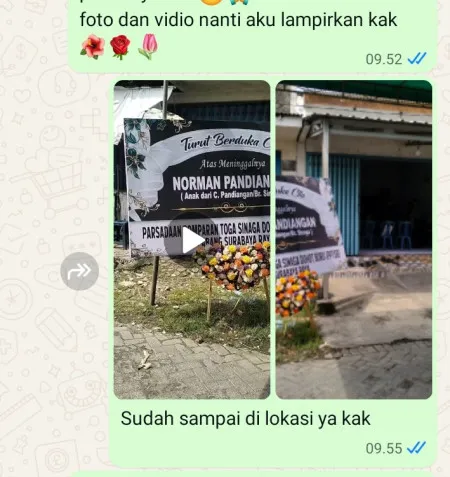 Pengiriman Karangan Bunga Poris Plawad