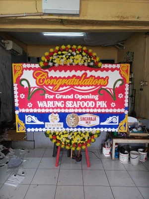 Papan Bunga di Poris Plawad